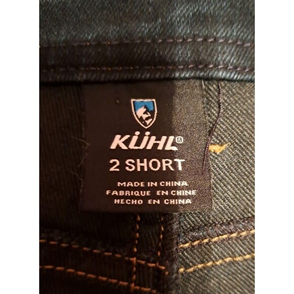 Kuhl Pants Women's 2 Short Skinny Navy-Blue Contour Stretch Waist Ankle Neutral - Picture 10 of 16